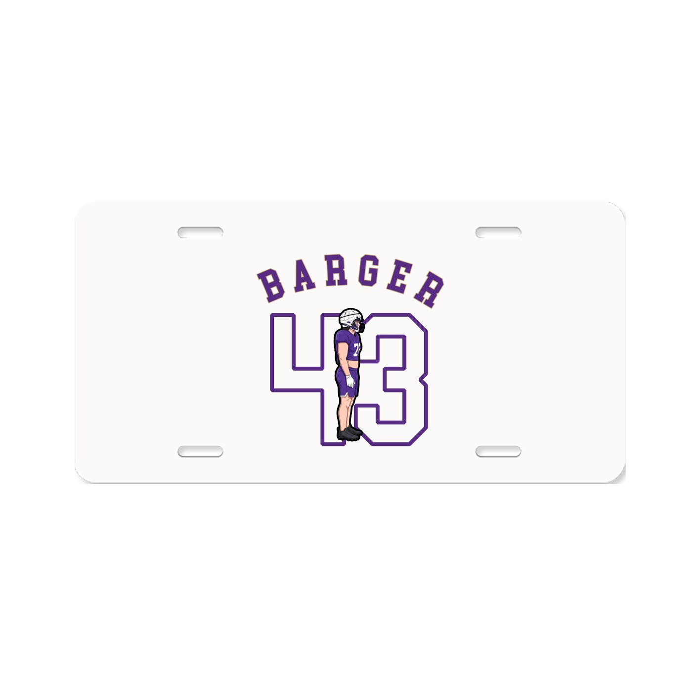License Plate — Shirsey Arch in Classic