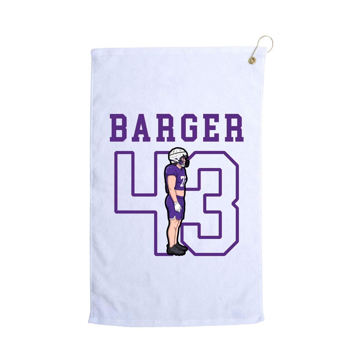 Golf Towel — Shirsey in White