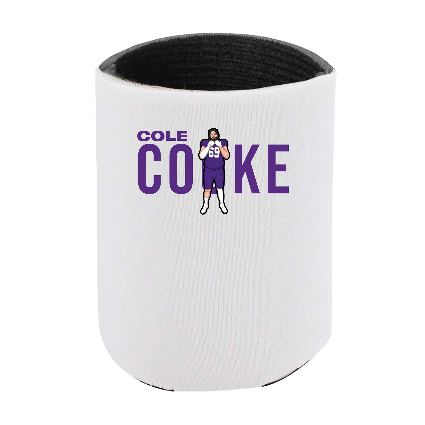 Can Holder — Player Name in White