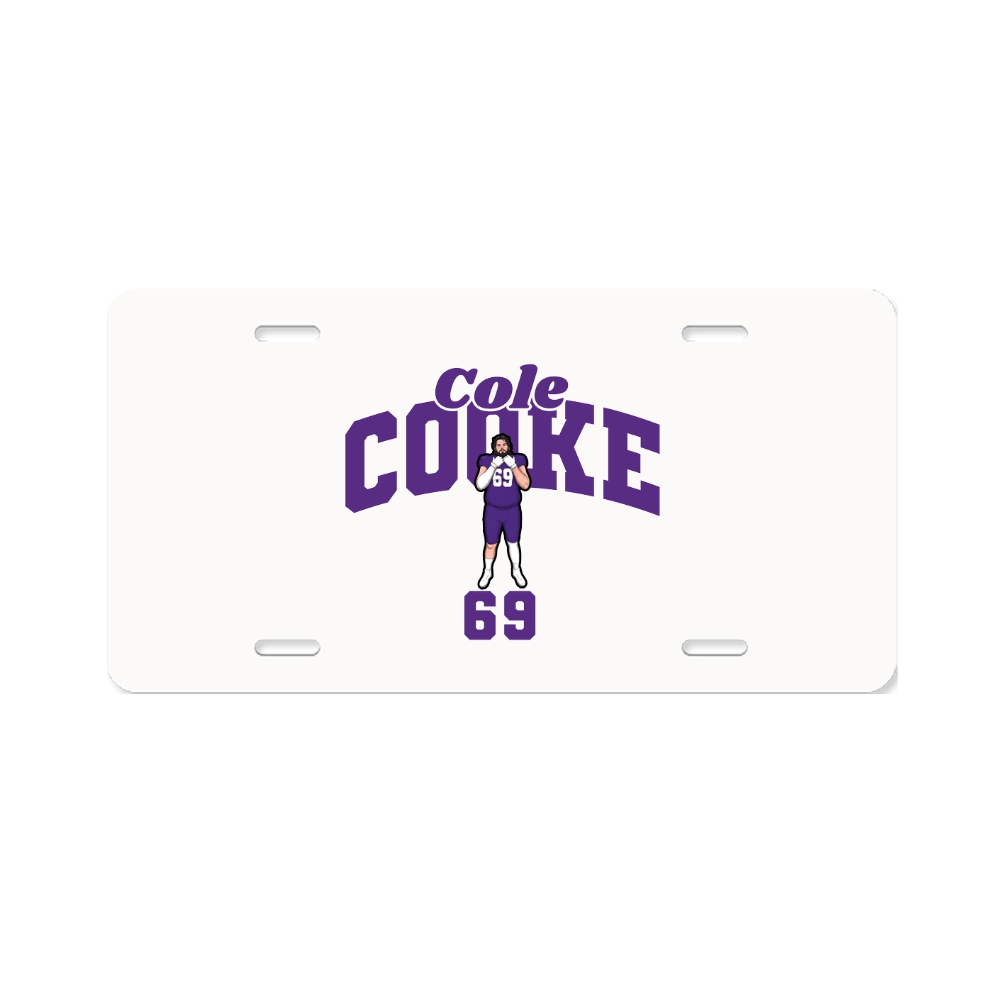License Plate — Signature Arch in Classic