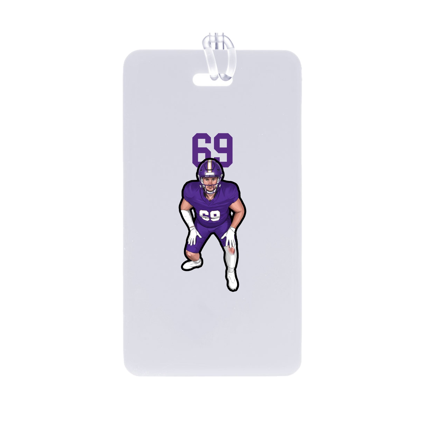 Bag Tag — Number Top in Classic