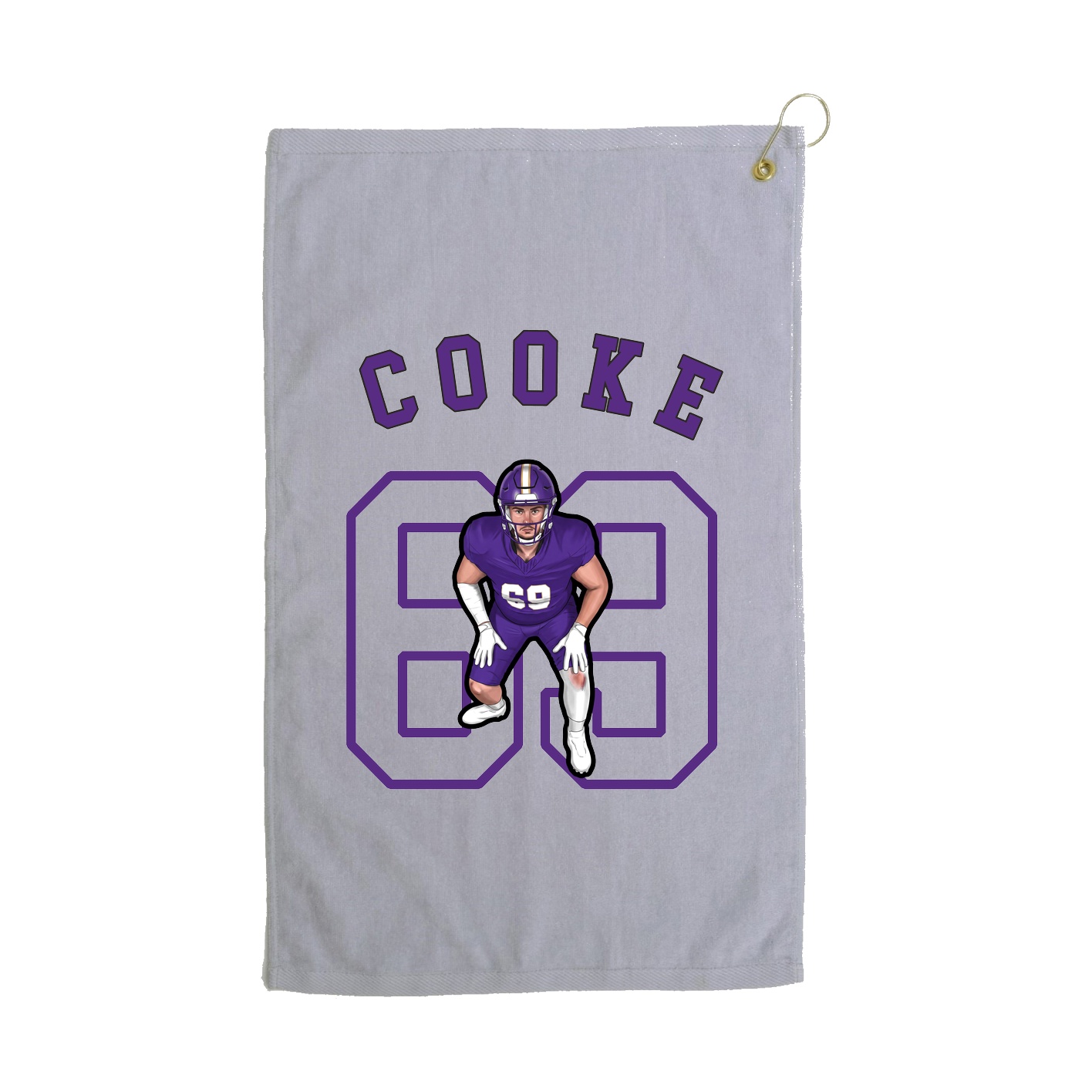 Golf Towel — Shirsey Arch in Grey