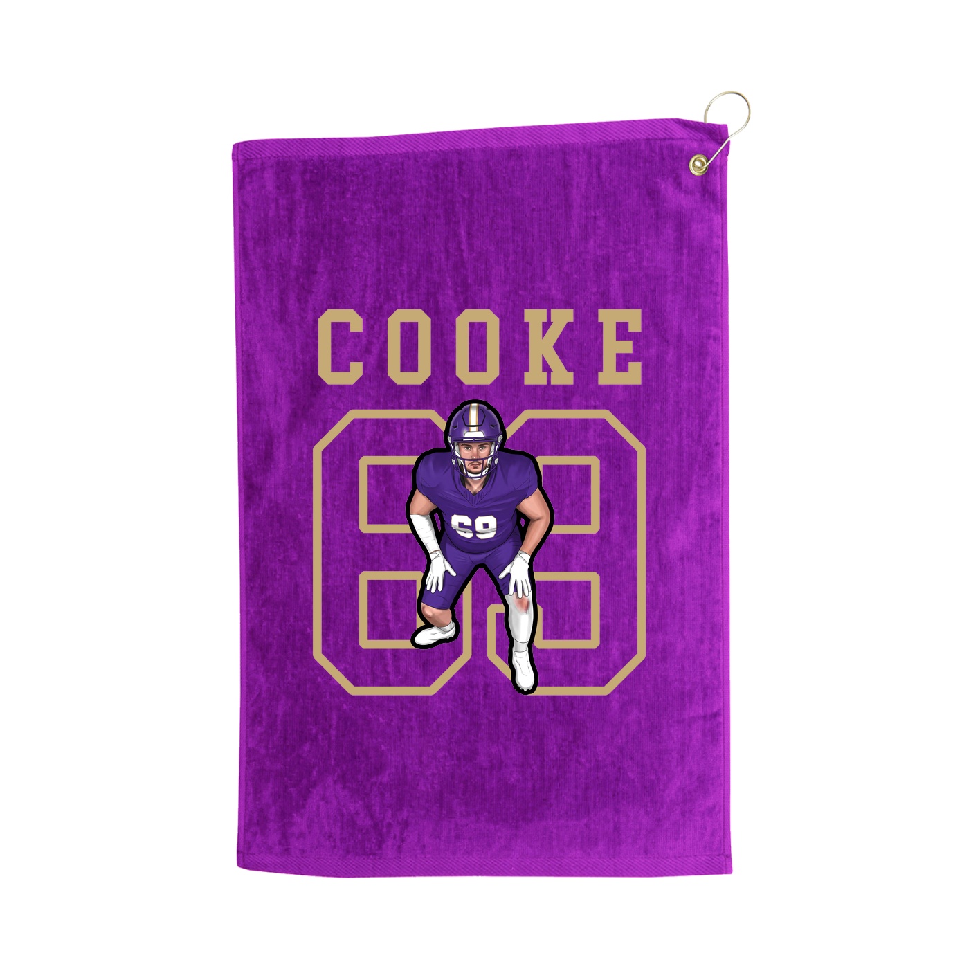 Golf Towel — Shirsey in Purple
