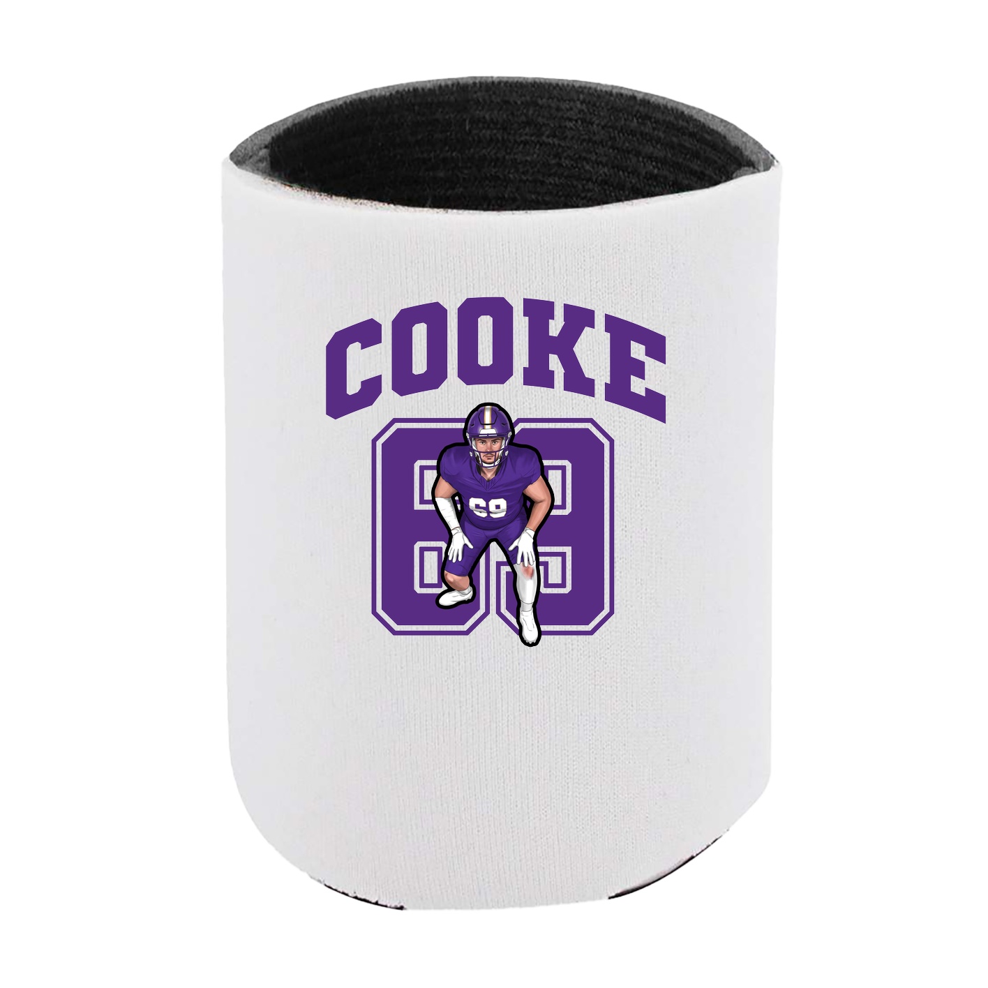 Can Holder — Number in White