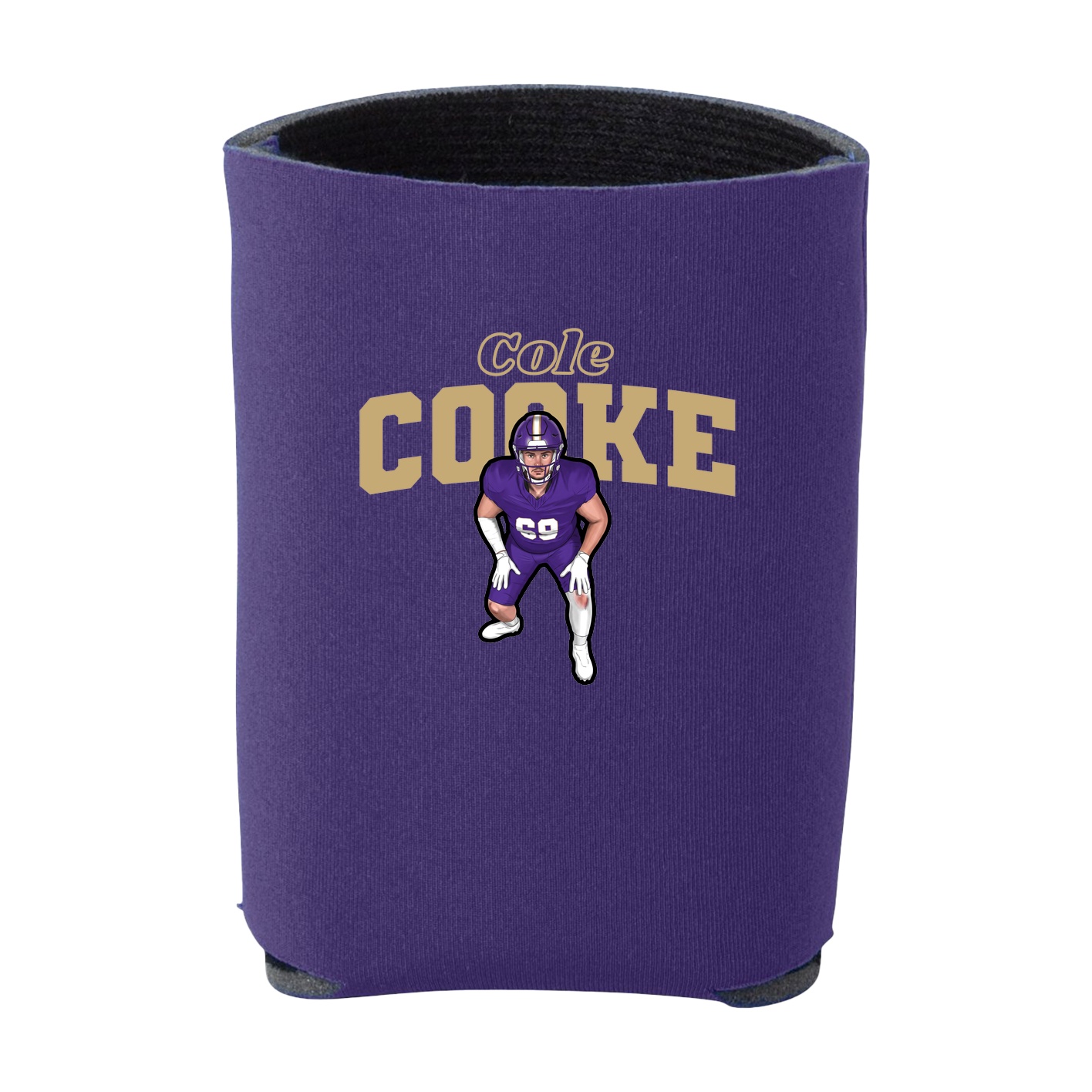 Can Holder — Name Arch in Purple