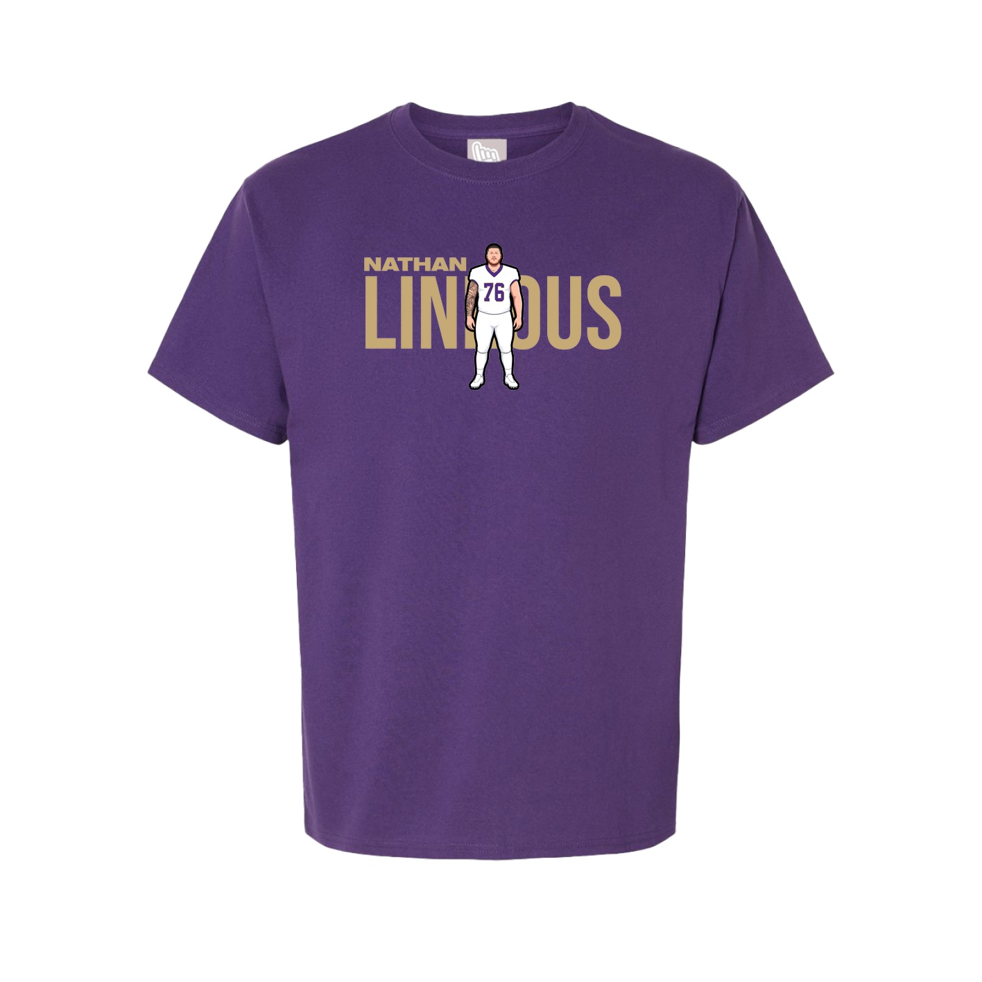 Tee — Player Name in Purple