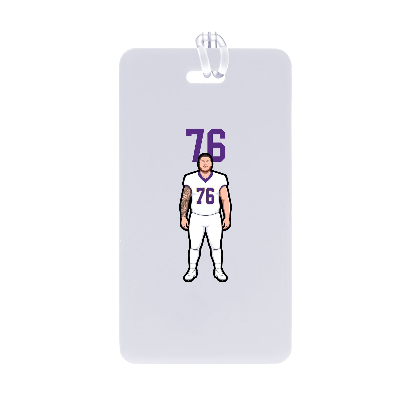 Bag Tag — Number Top in Classic