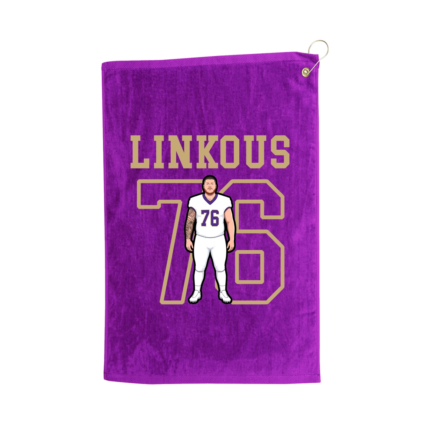 Golf Towel — Shirsey in Purple