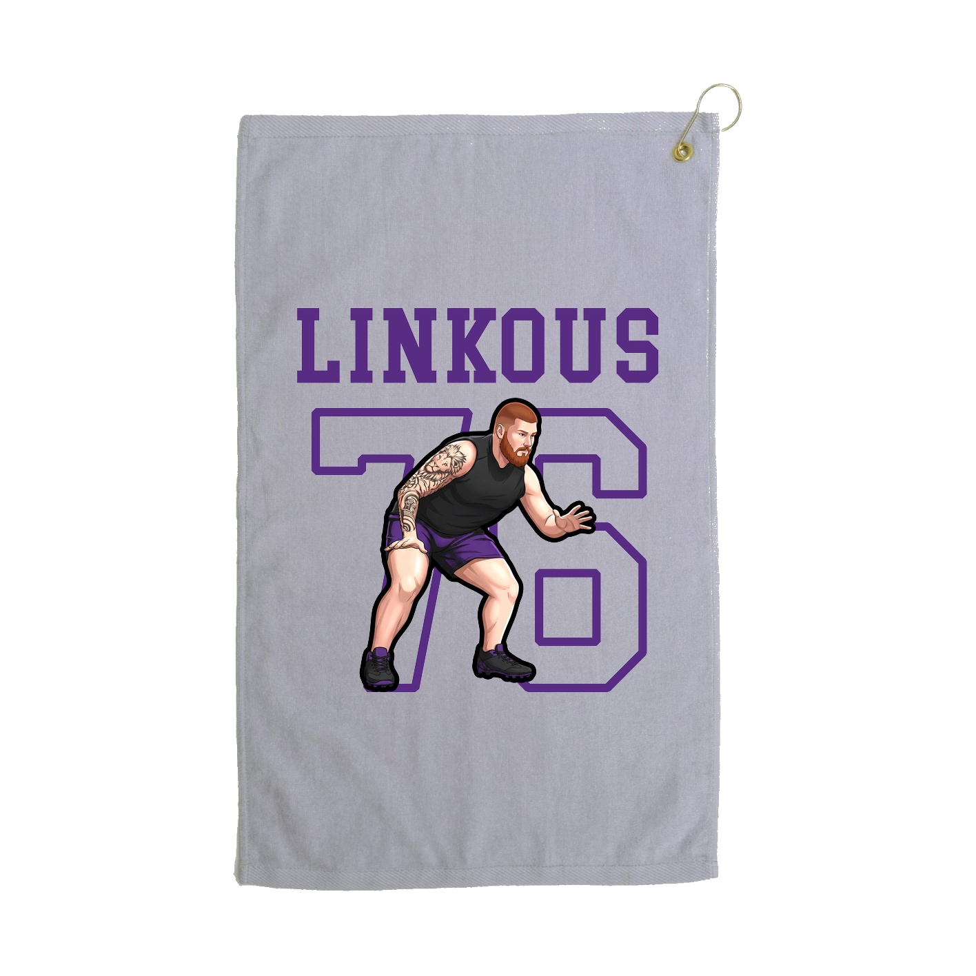 Golf Towel — Shirsey in Grey
