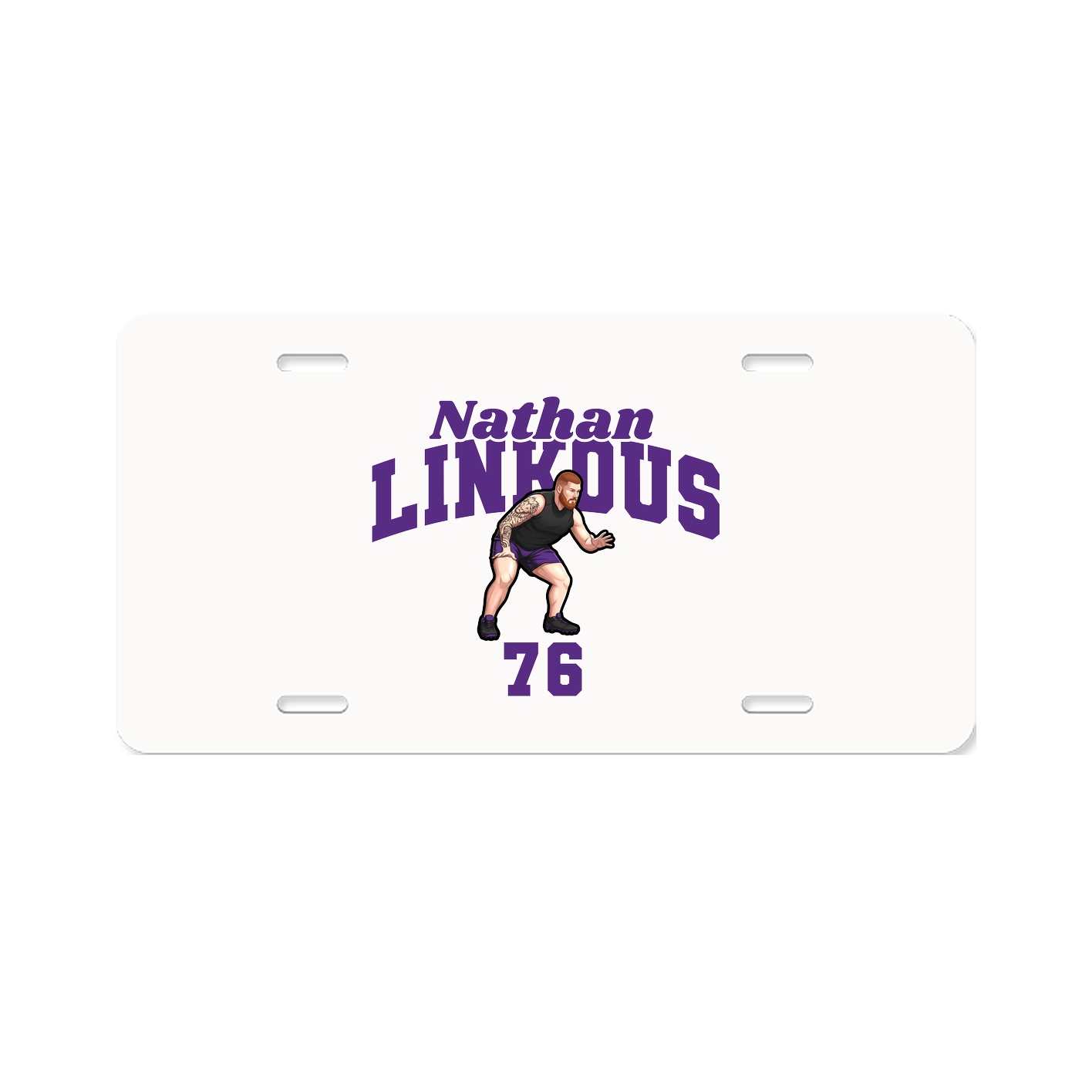 License Plate — Signature Arch in Classic