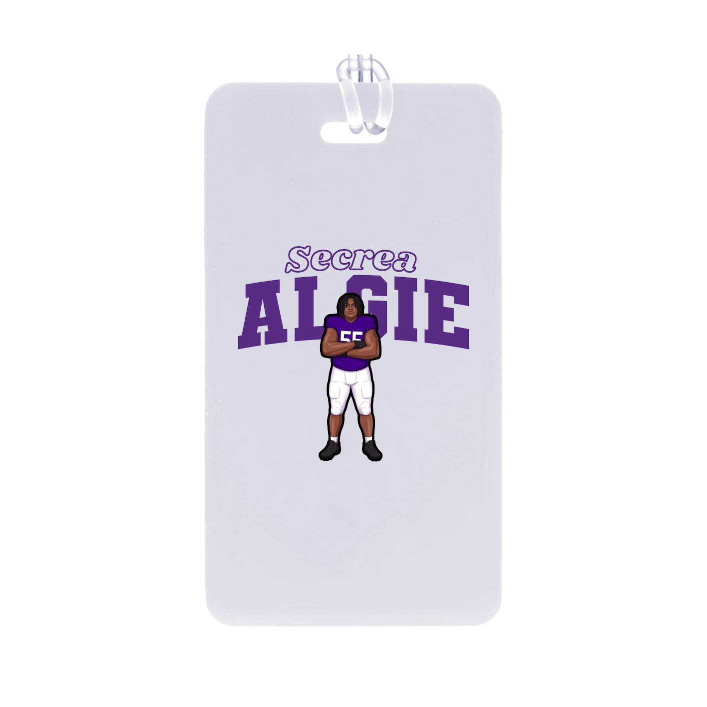 Bag Tag — Name Arch in Classic