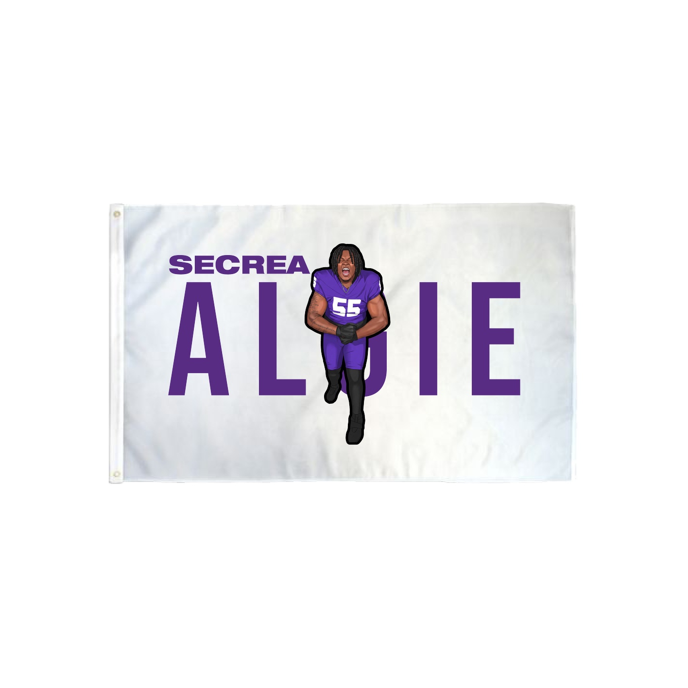 3x5 Flag — Player Name in Classic