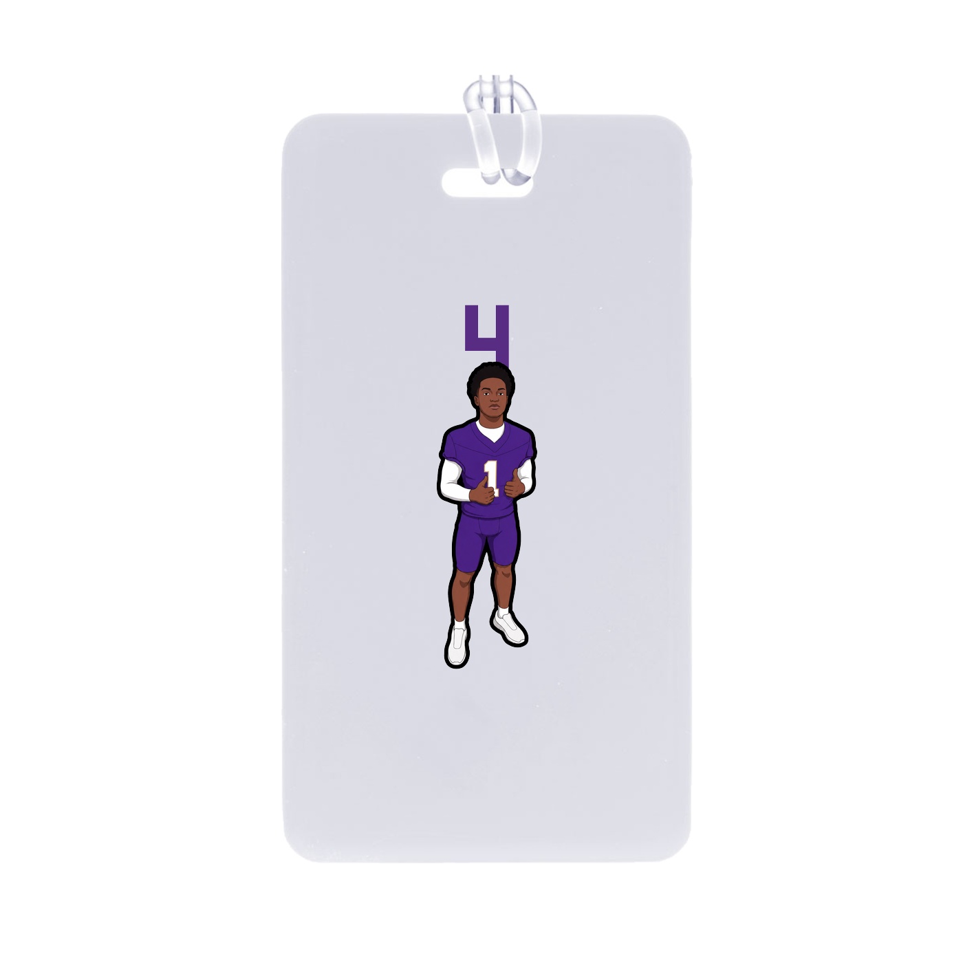Bag Tag — Number Top in Classic