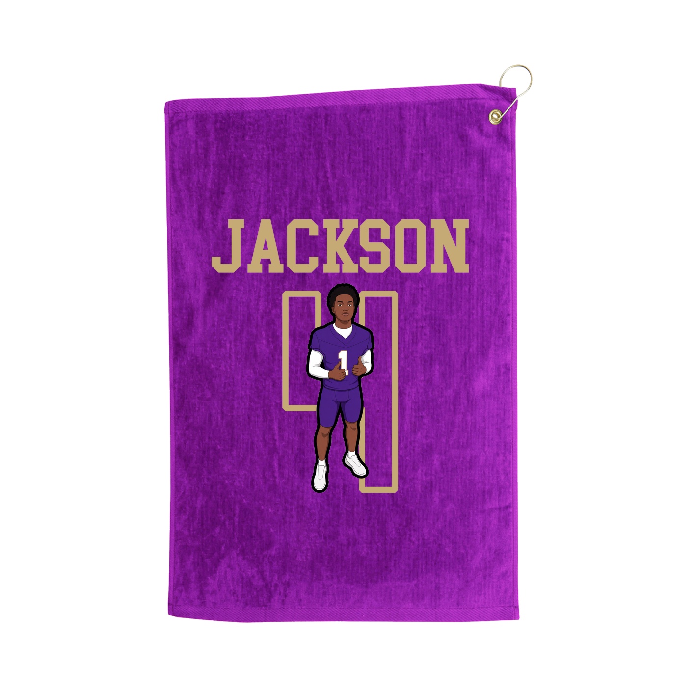 Golf Towel — Shirsey in Purple