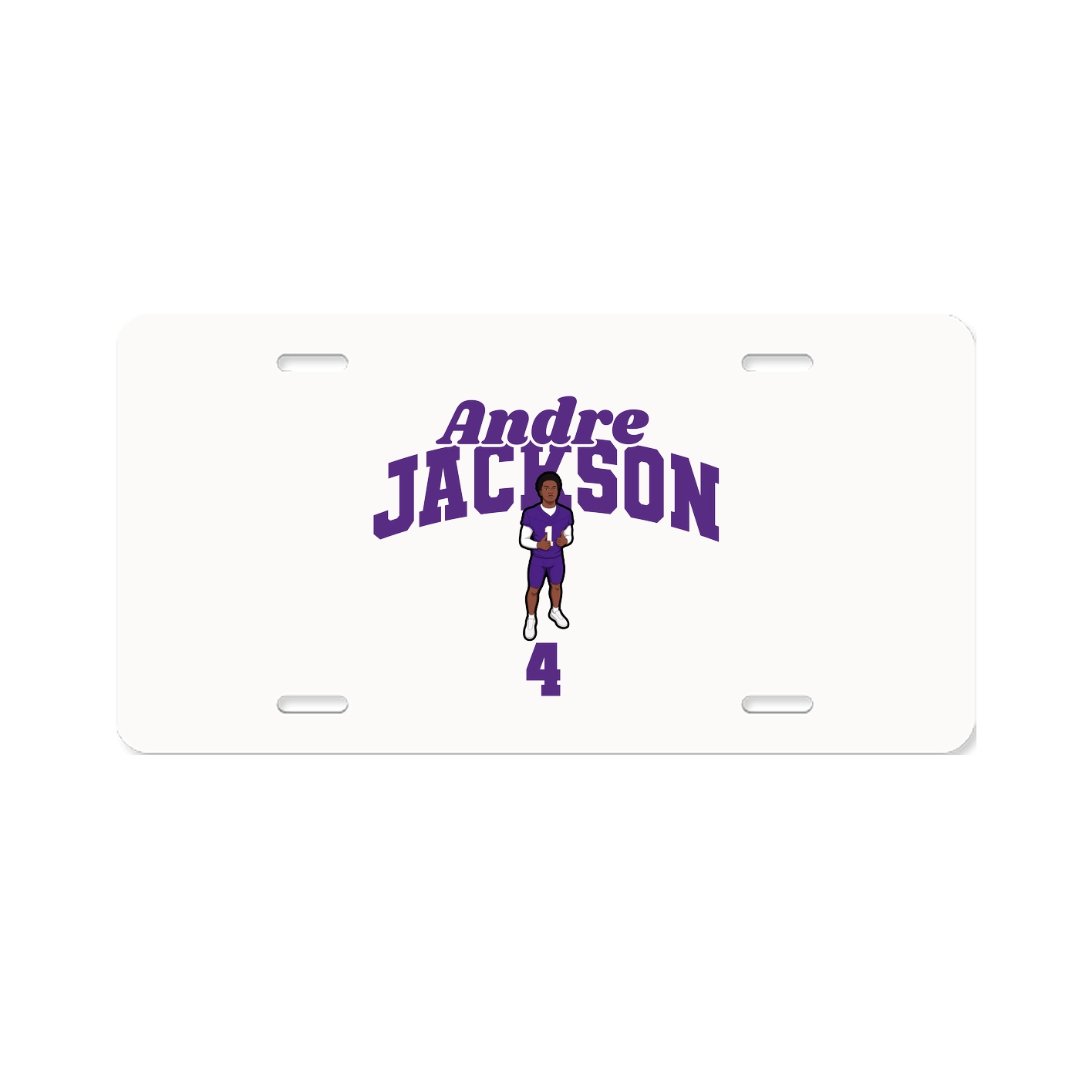 License Plate — Signature Arch in Classic