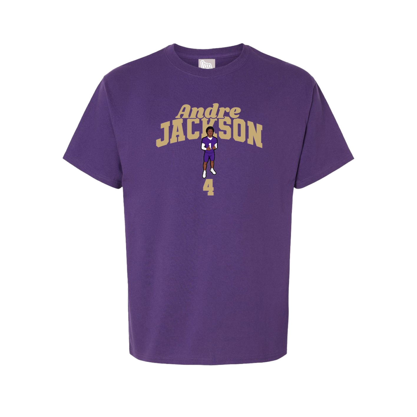 Tee — Signature Arch in Purple