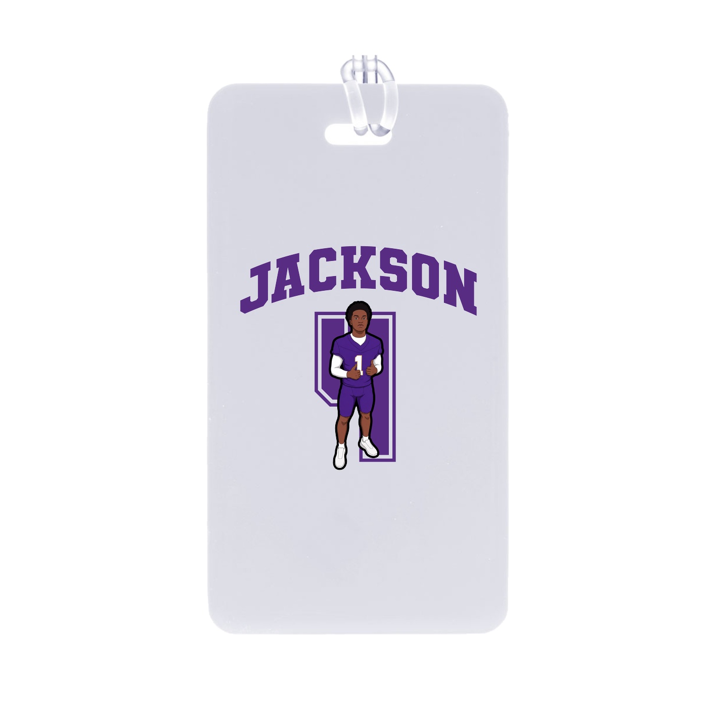 Bag Tag — Number in Classic