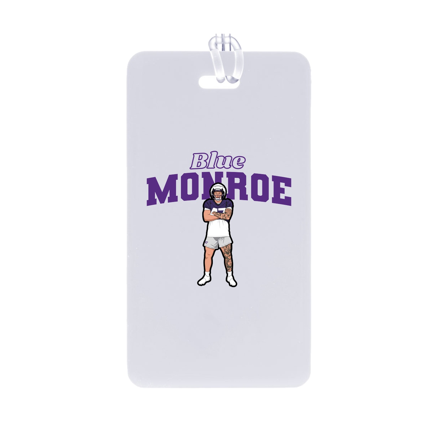 Bag Tag — Name Arch in Classic