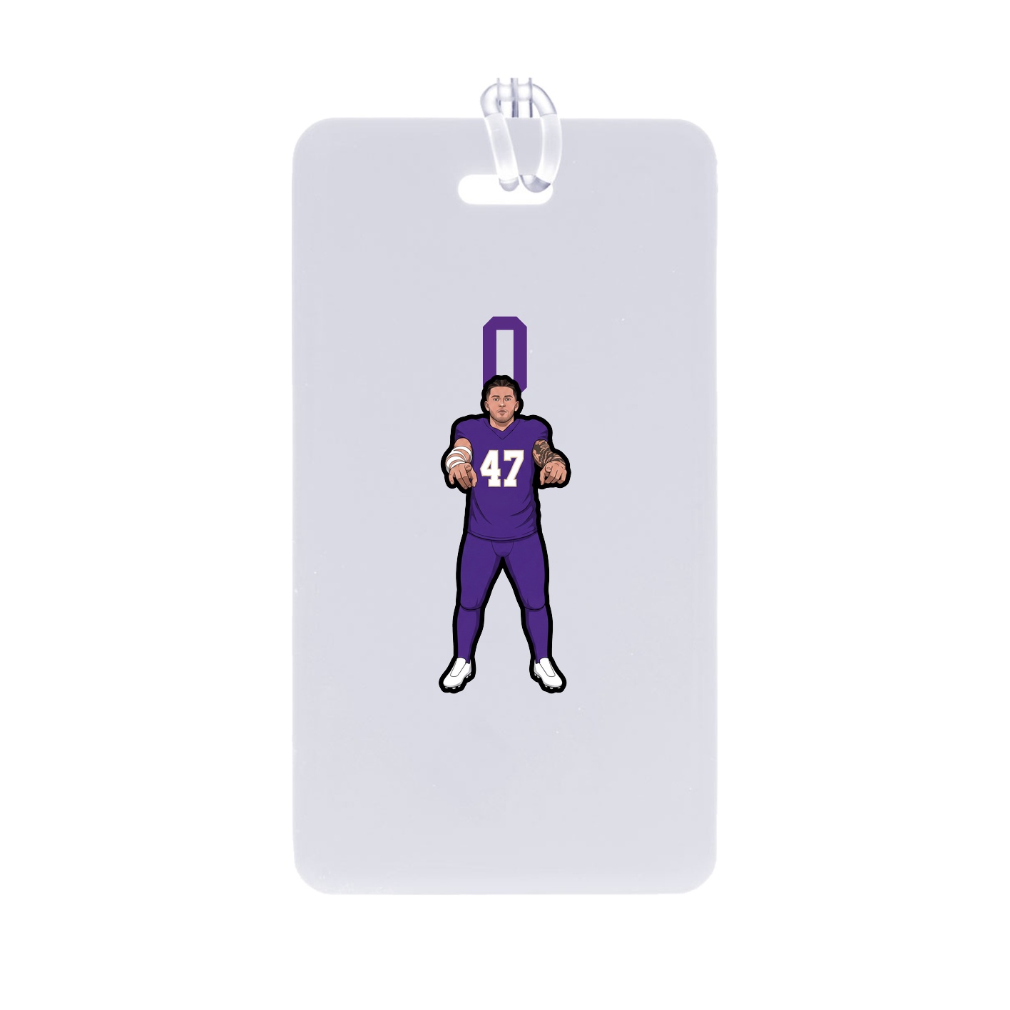 Bag Tag — Number Top in Classic