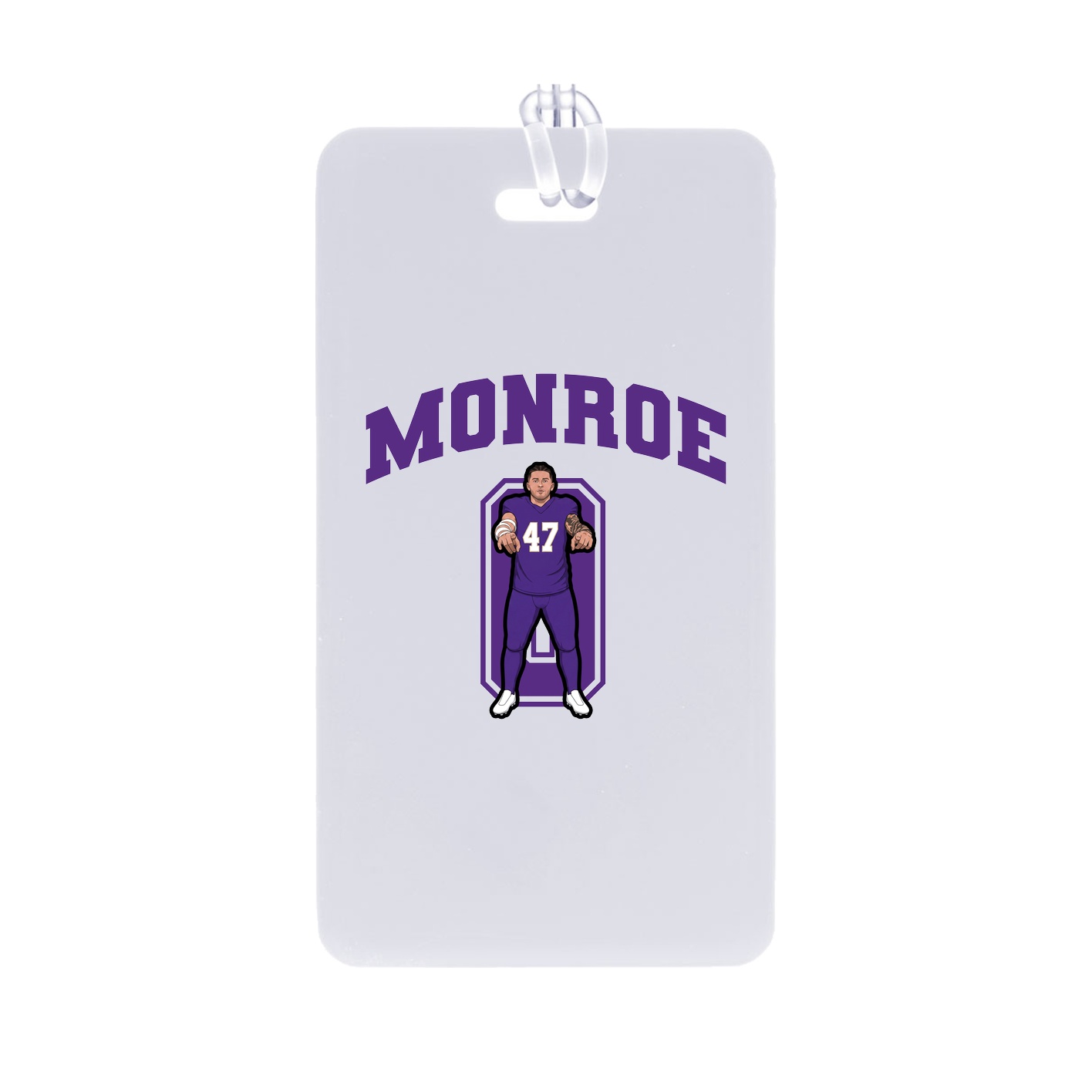 Bag Tag — Number in Classic