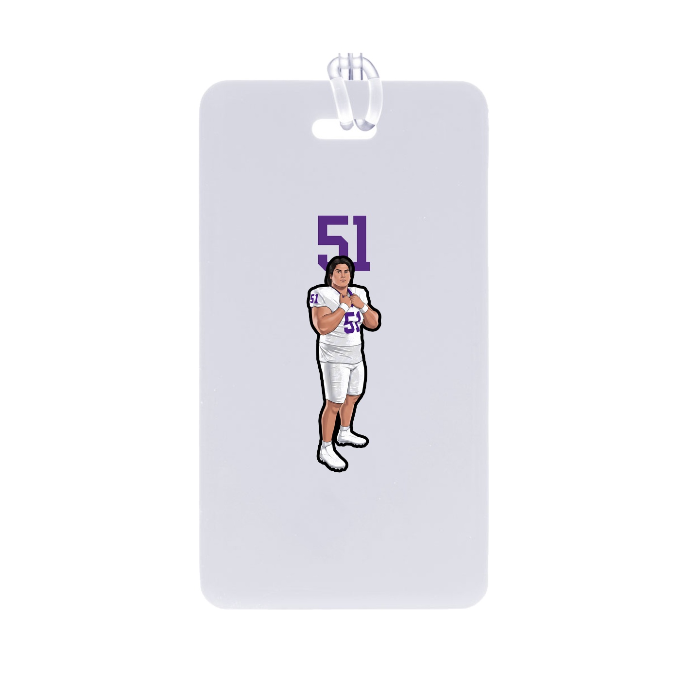 Bag Tag — Number Top in Classic