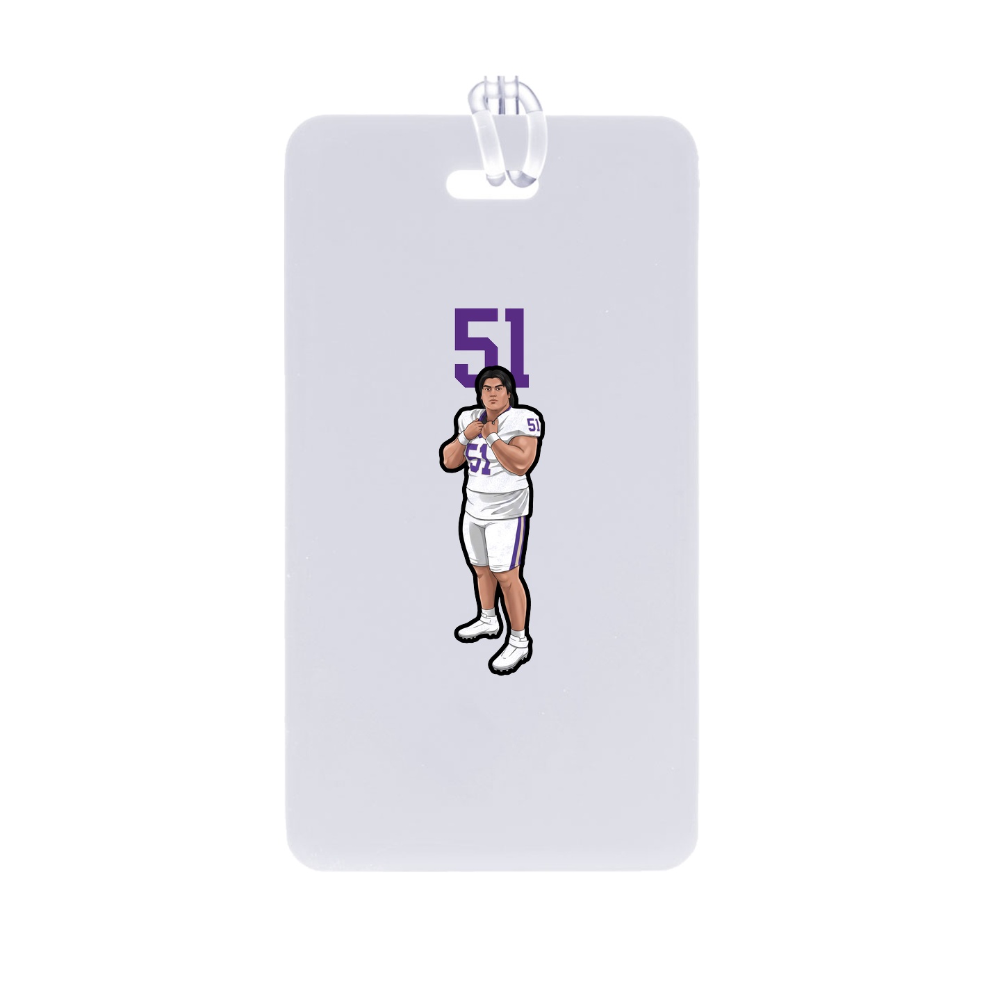Bag Tag — Number Top in Classic