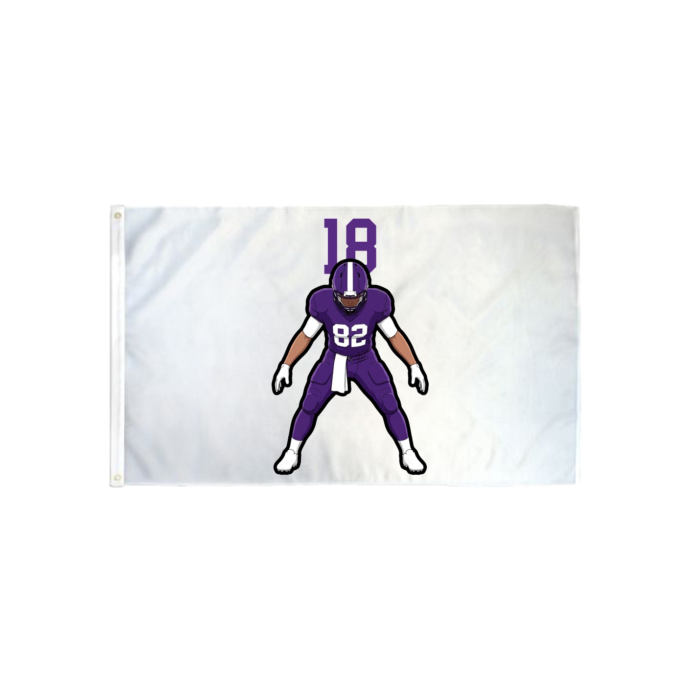 3x5 Flag — Number Top in Classic