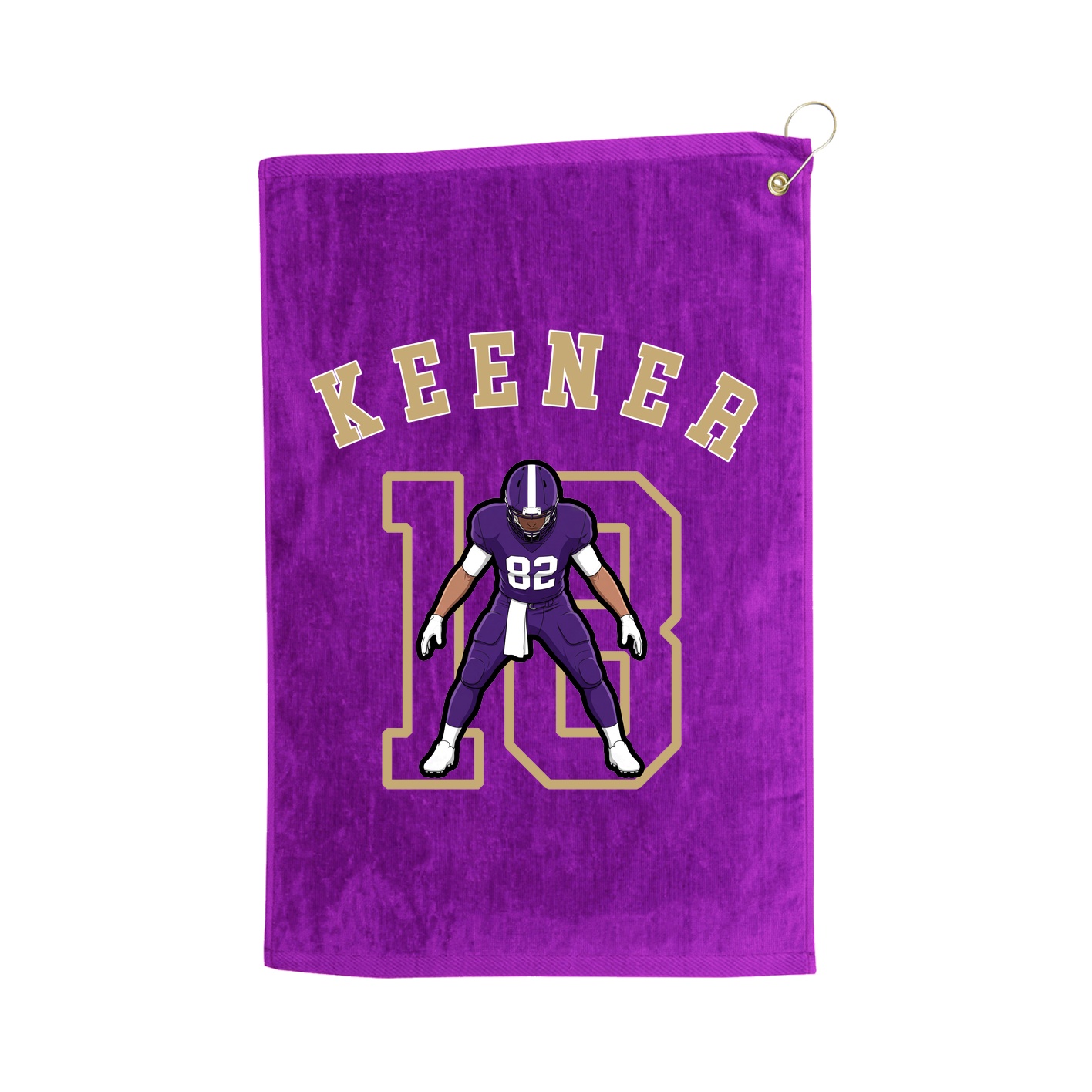 Golf Towel — Shirsey Arch in Purple