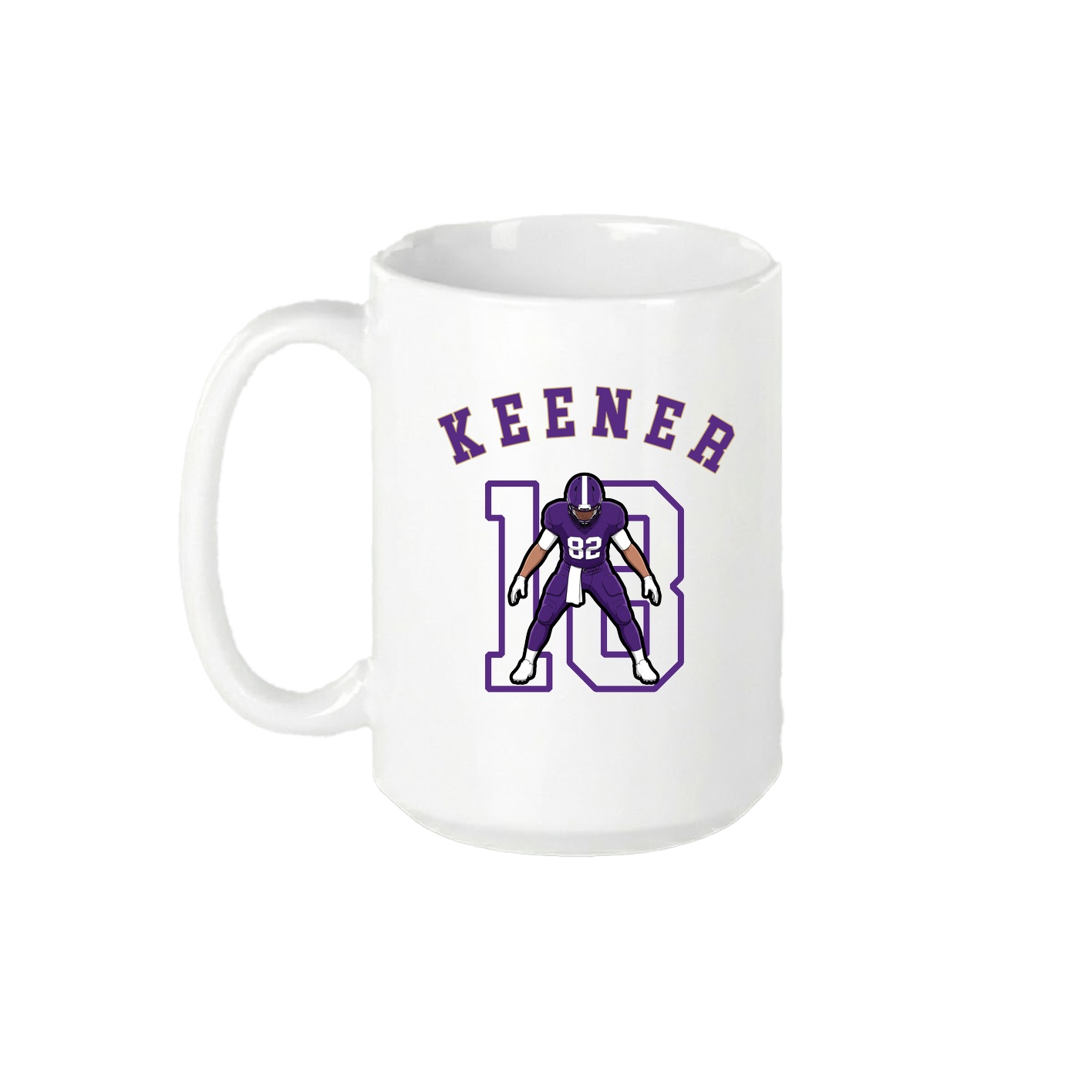 15oz Coffee Mug — Shirsey Arch in White