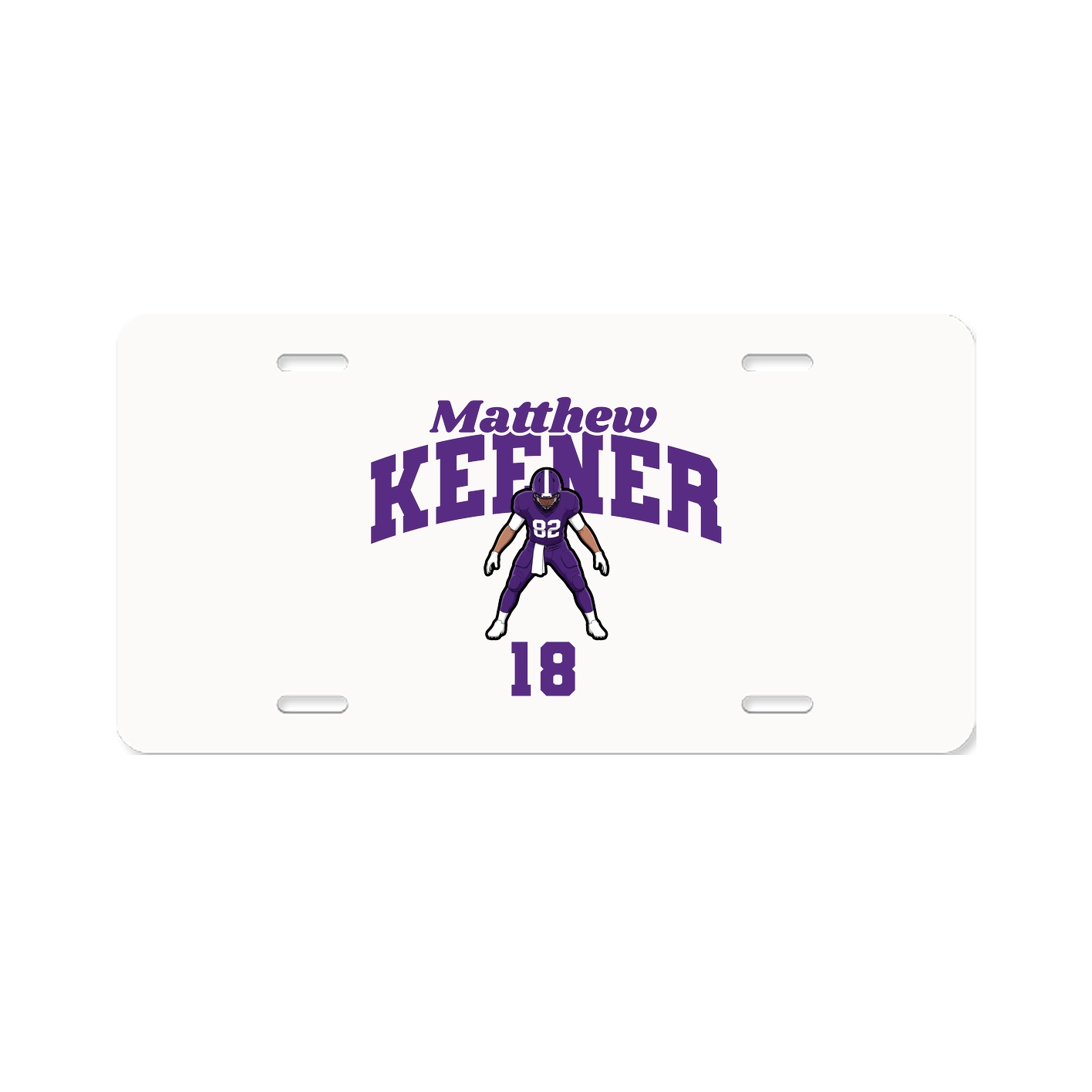 License Plate — Signature Arch in Classic