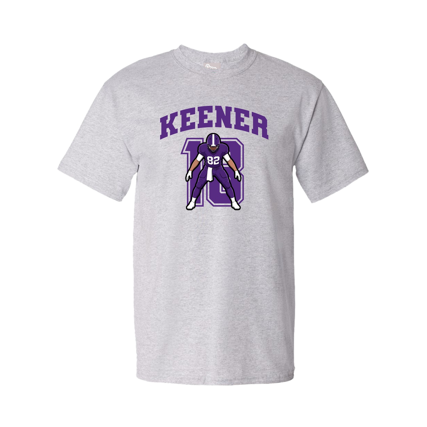 Tee — Number in Grey