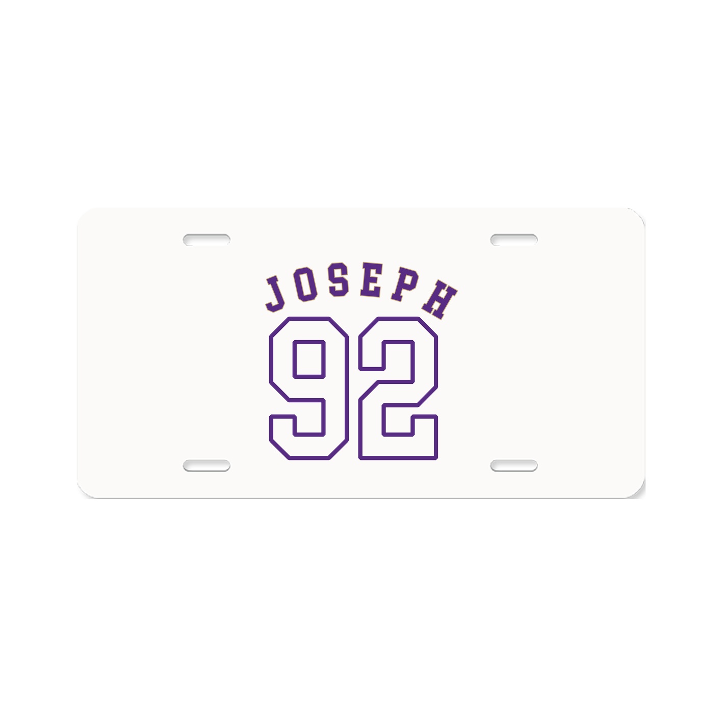 License Plate — Shirsey Arch in Classic