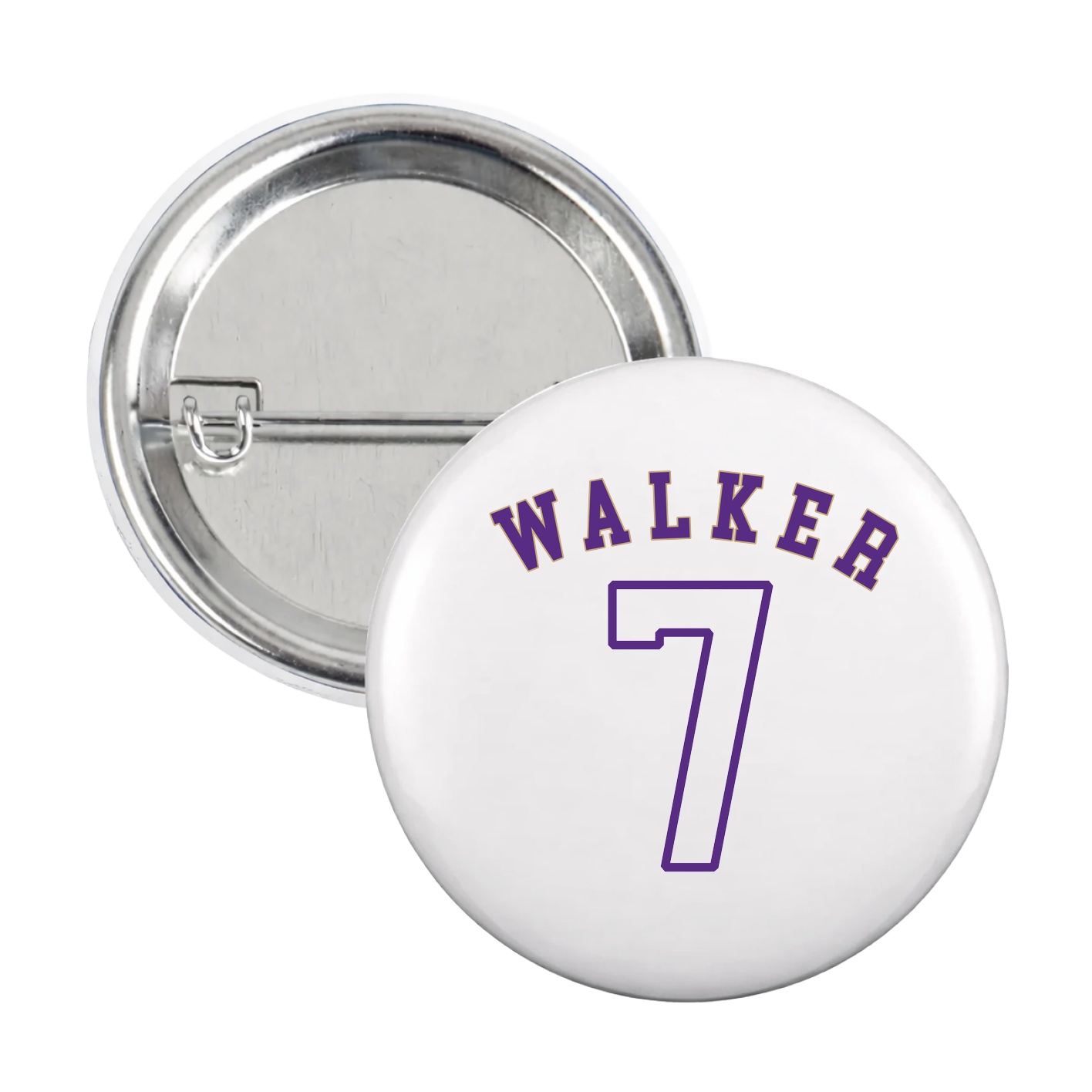 Game Day Button — Shirsey Arch in White