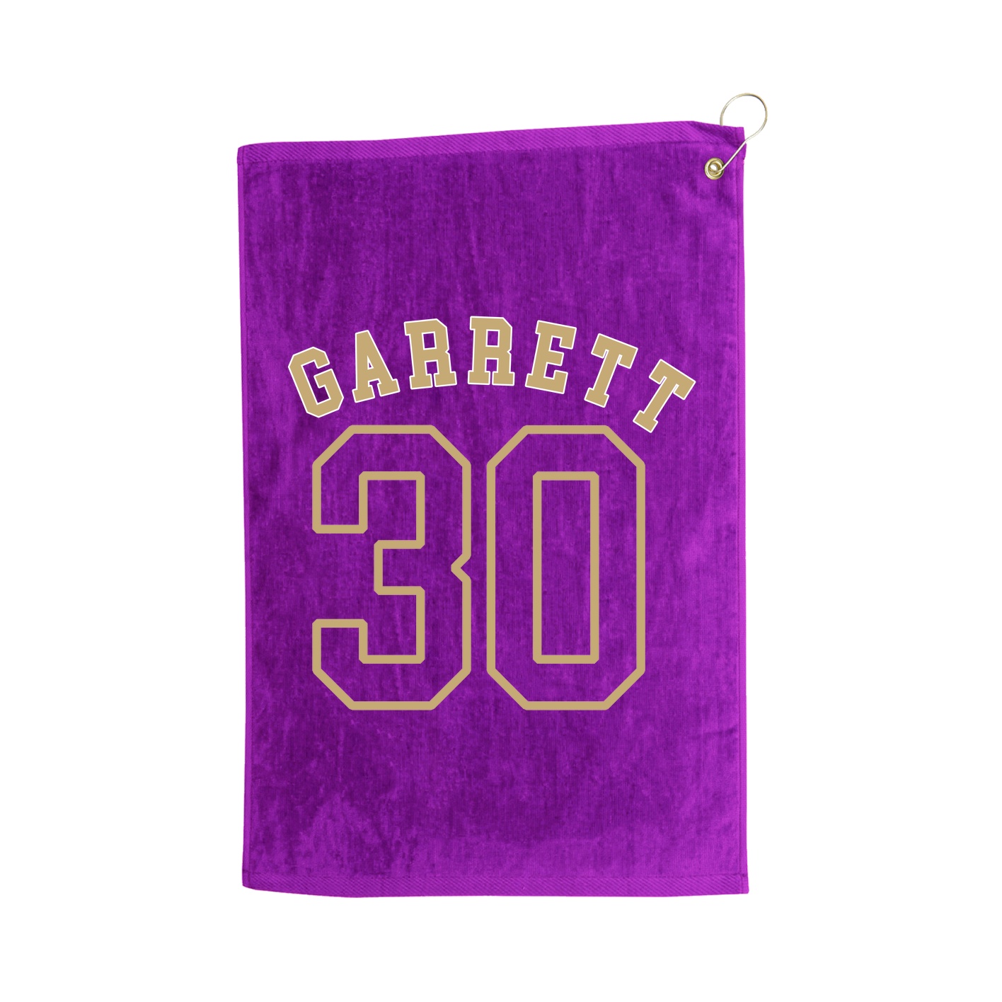 Golf Towel — Shirsey Arch in Purple