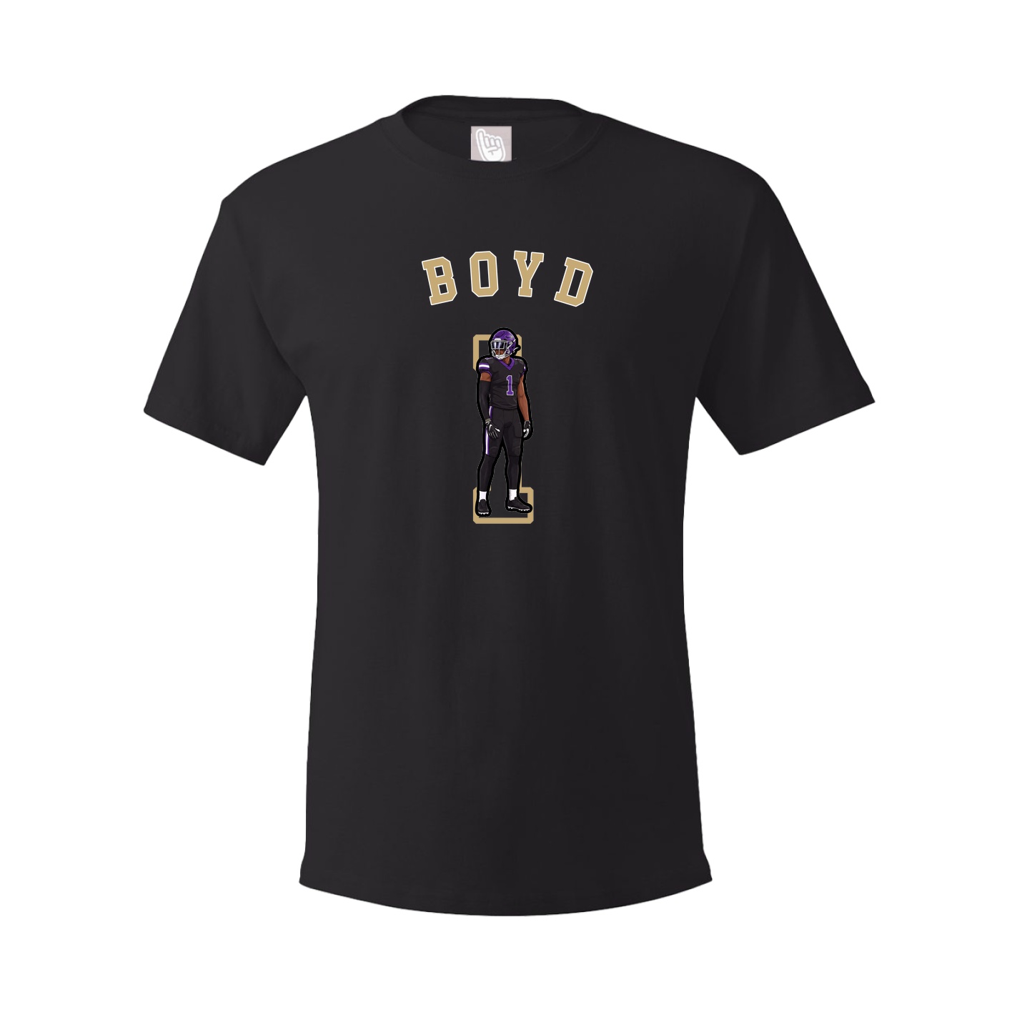 Youth Tee — Shirsey Arch in Black