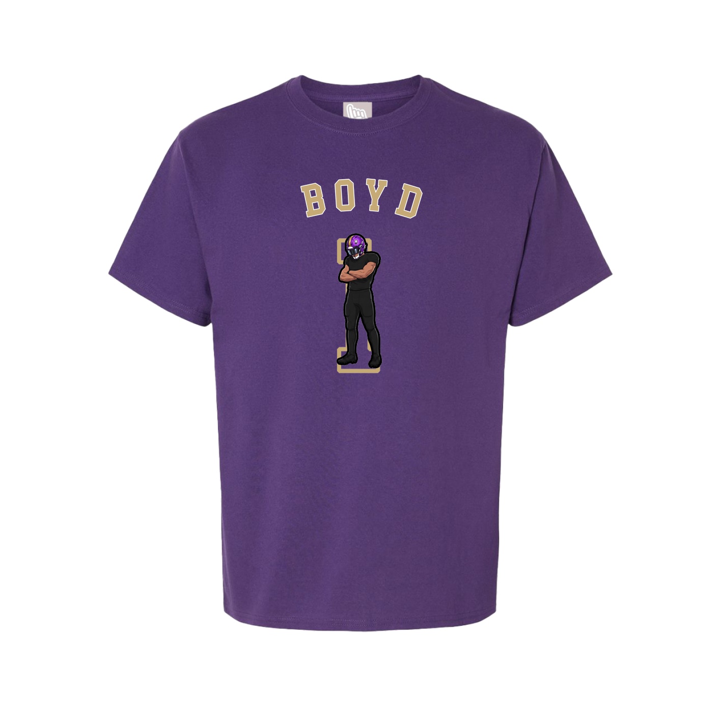 Youth Tee — Shirsey Arch in Purple