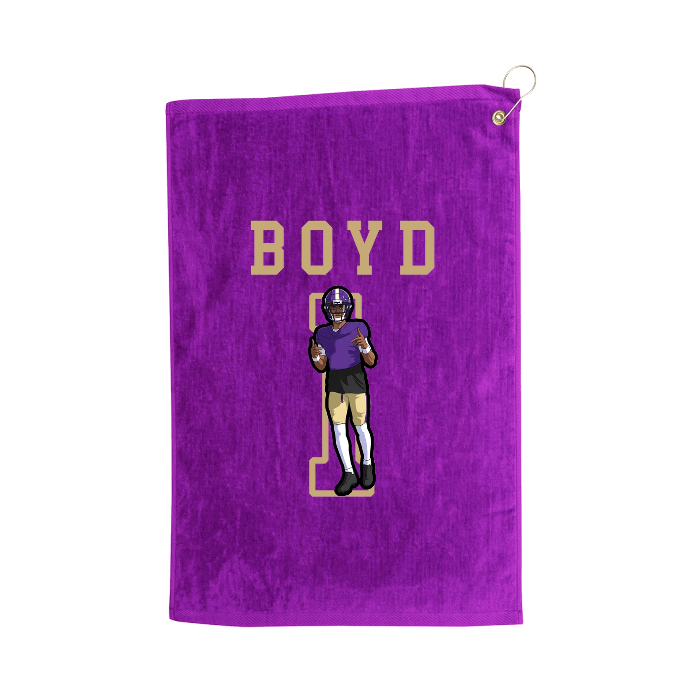 Terry Velour Golf Towel