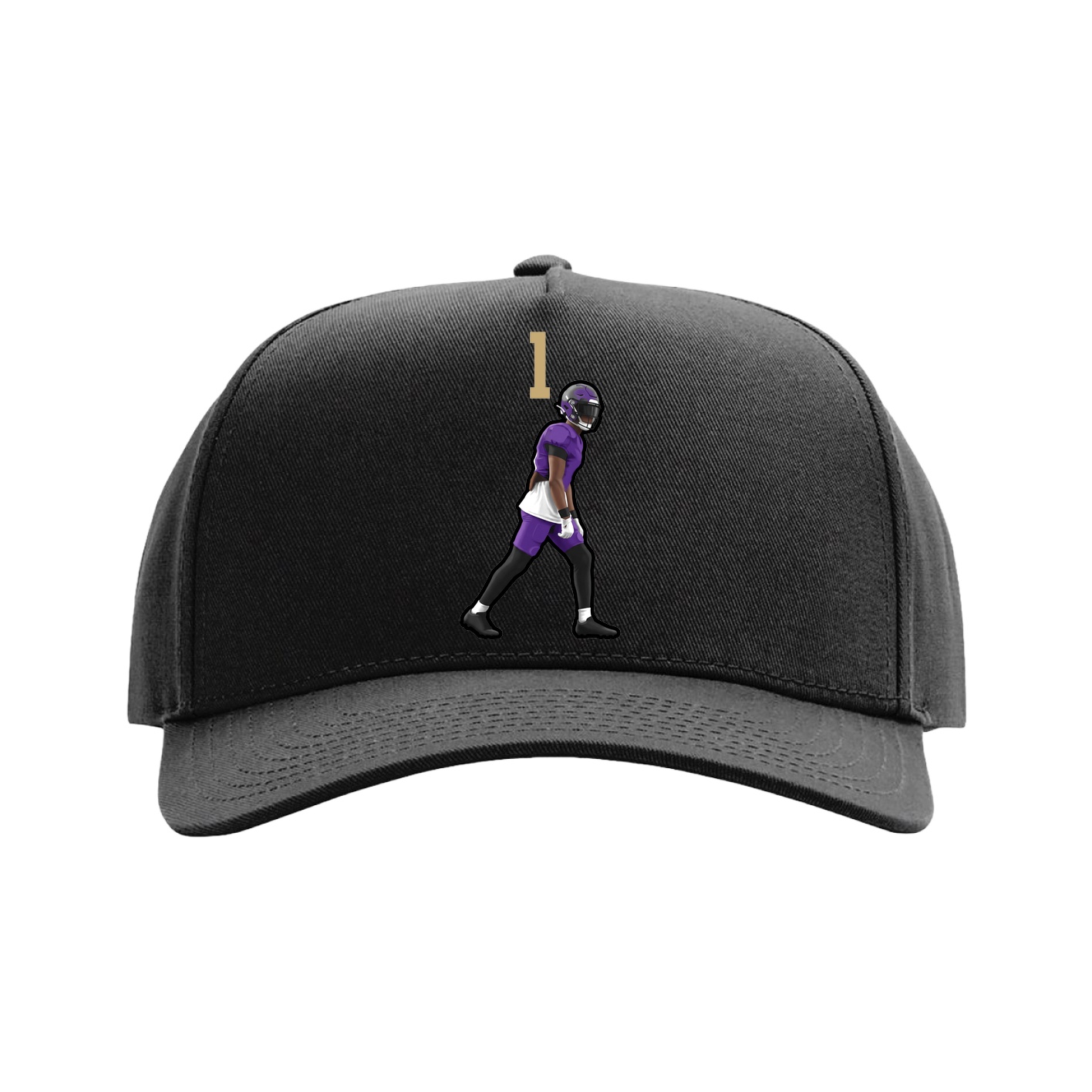 Full Fabric Five-Panel Champ Cap