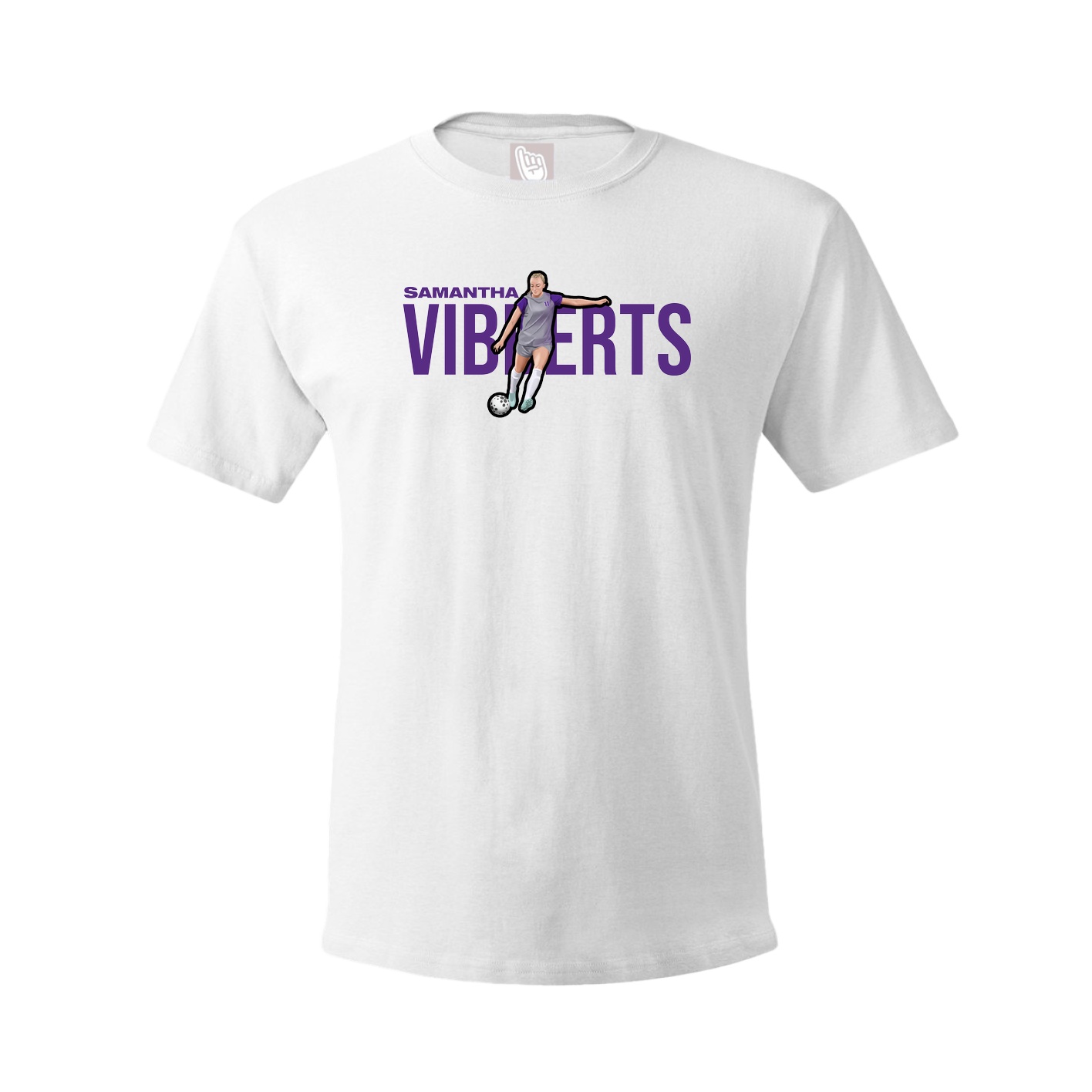 Tee — Player Name in White