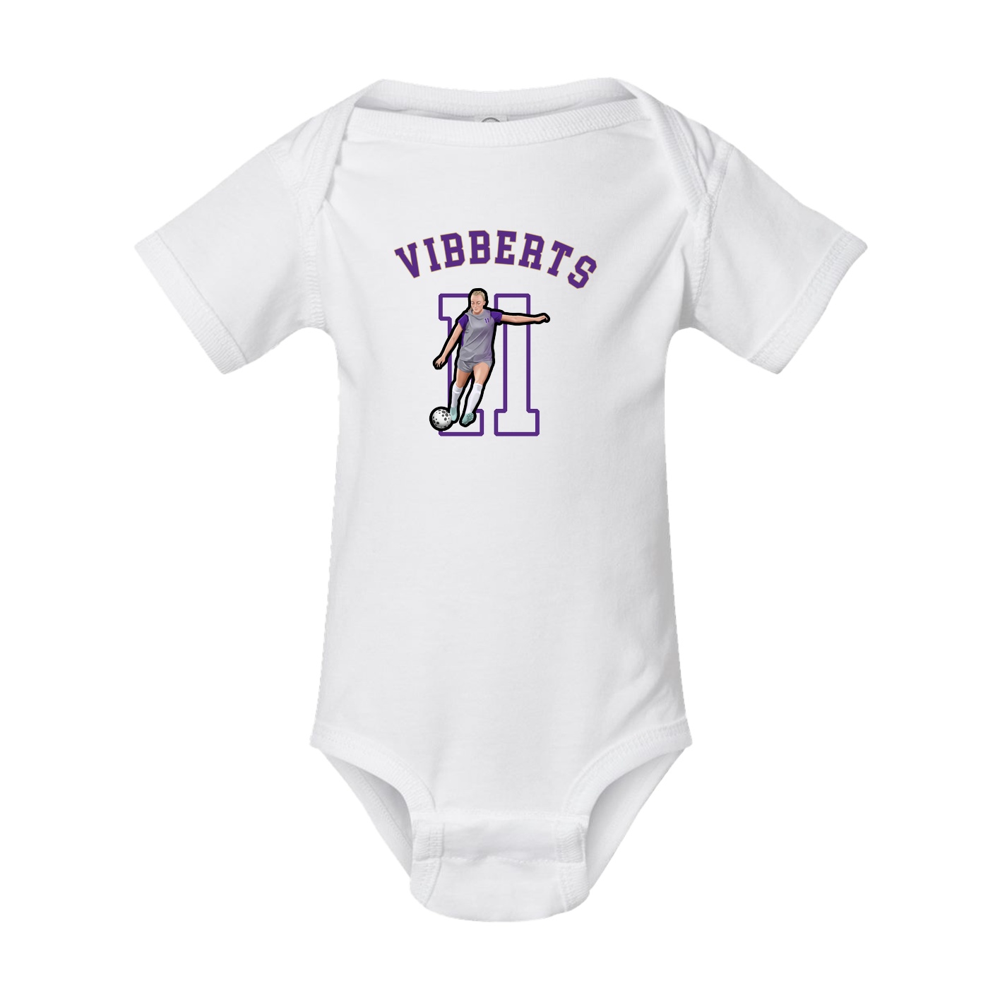 Baby Onesie — Shirsey Arch in White