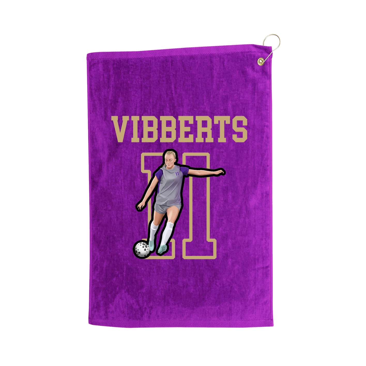 Golf Towel — Shirsey in Purple