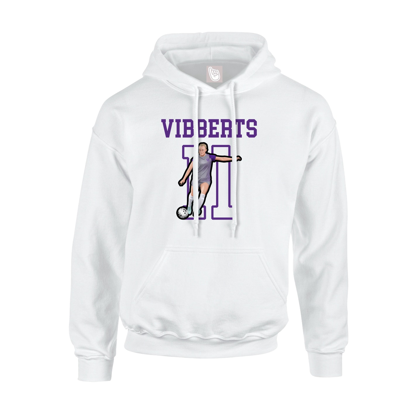 Youth Hoodie — Shirsey in White
