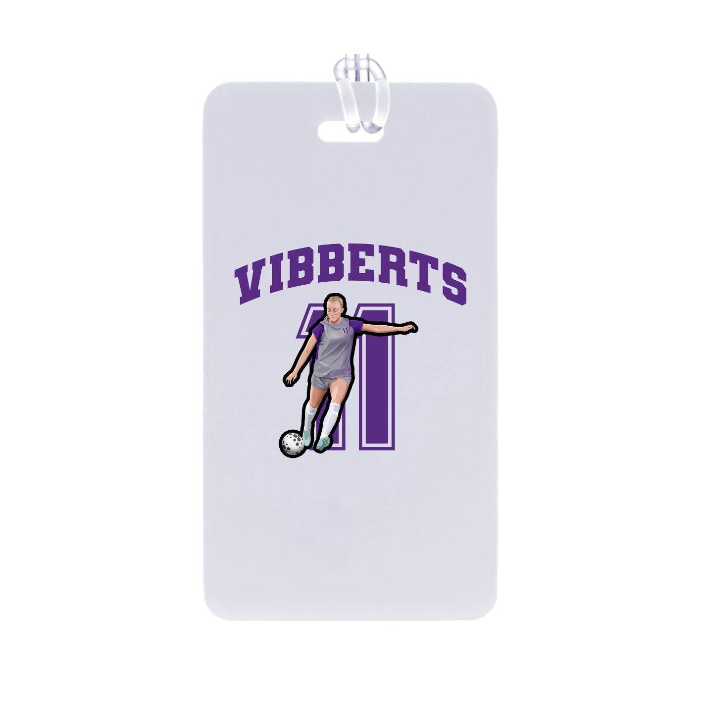 Bag Tag — Number in Classic