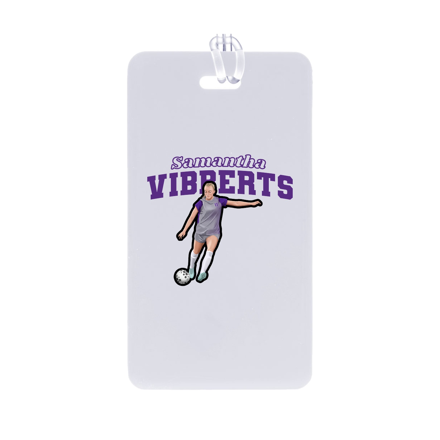 Bag Tag — Name Arch in Classic