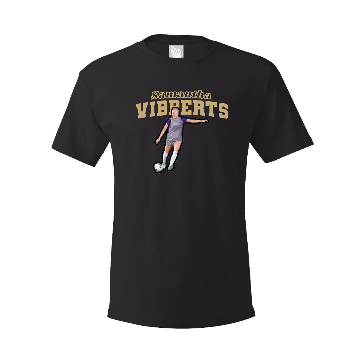 Tee — Name Arch in Black
