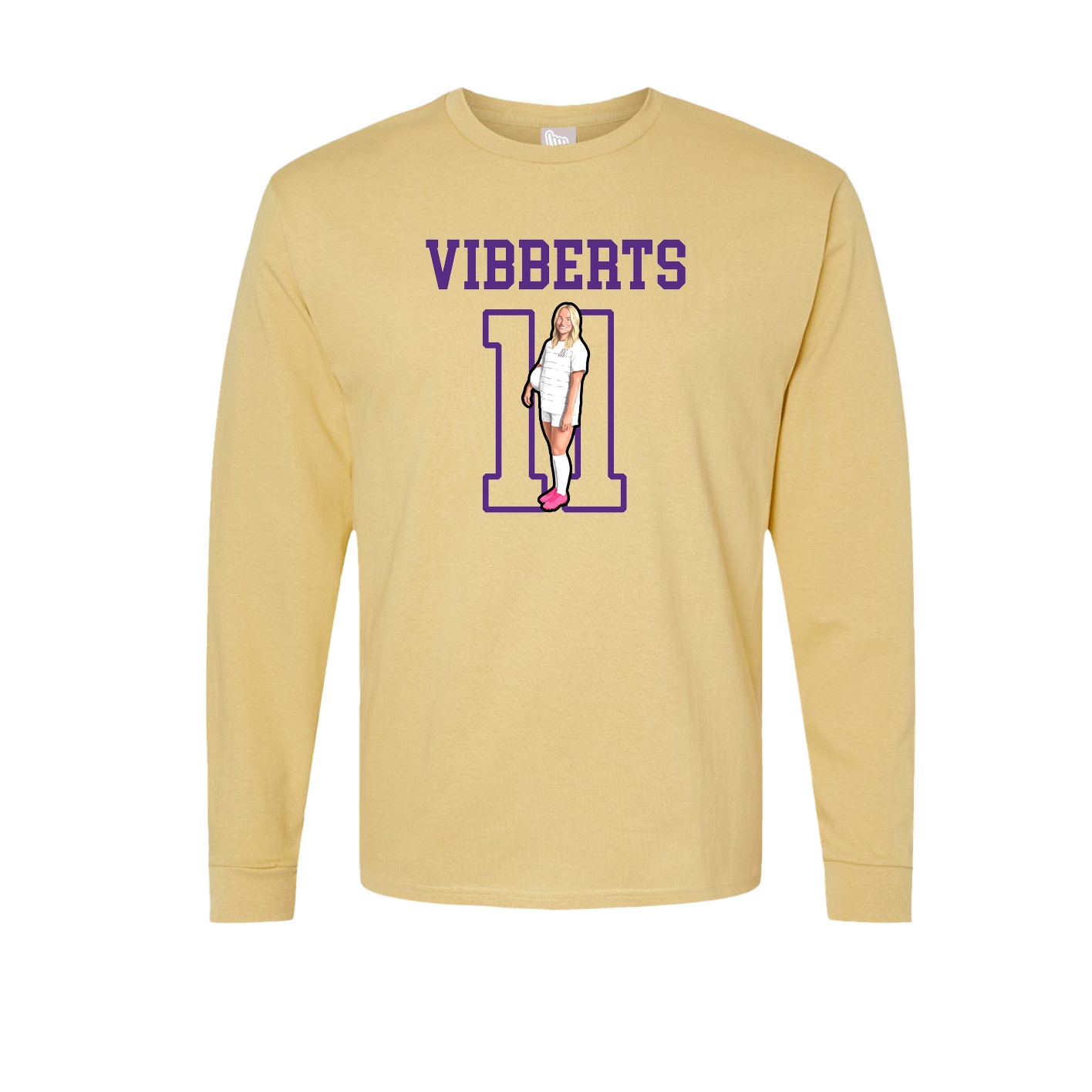 Long Sleeve Tee — Shirsey in Vegas Gold