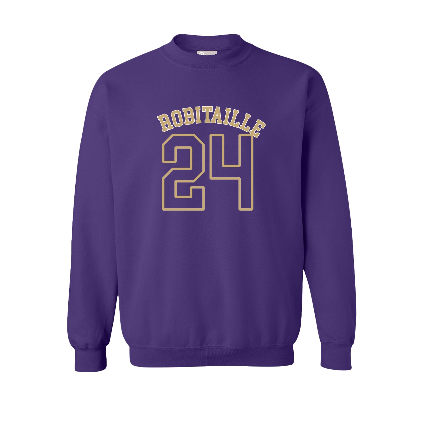 Fleece Crew — Shirsey Arch in Purple