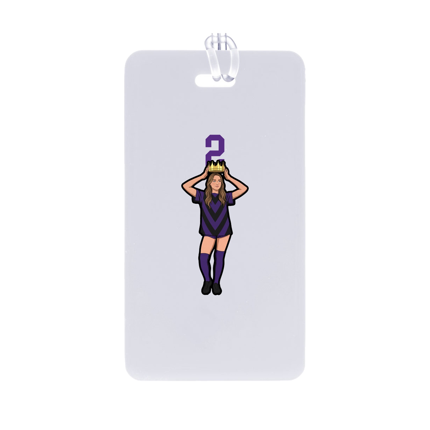 Bag Tag — Number Top in Classic