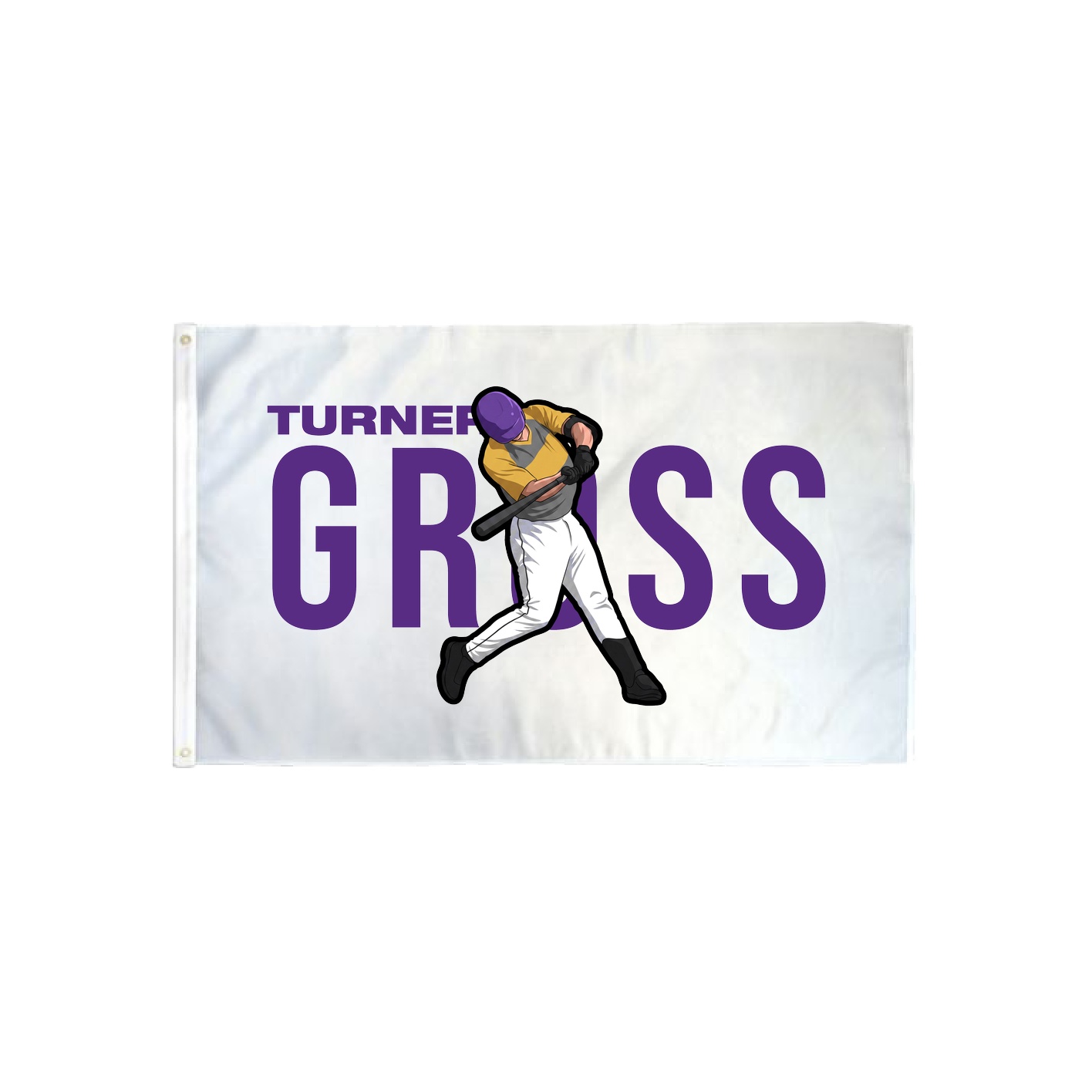 3x5 Flag — Player Name in Classic