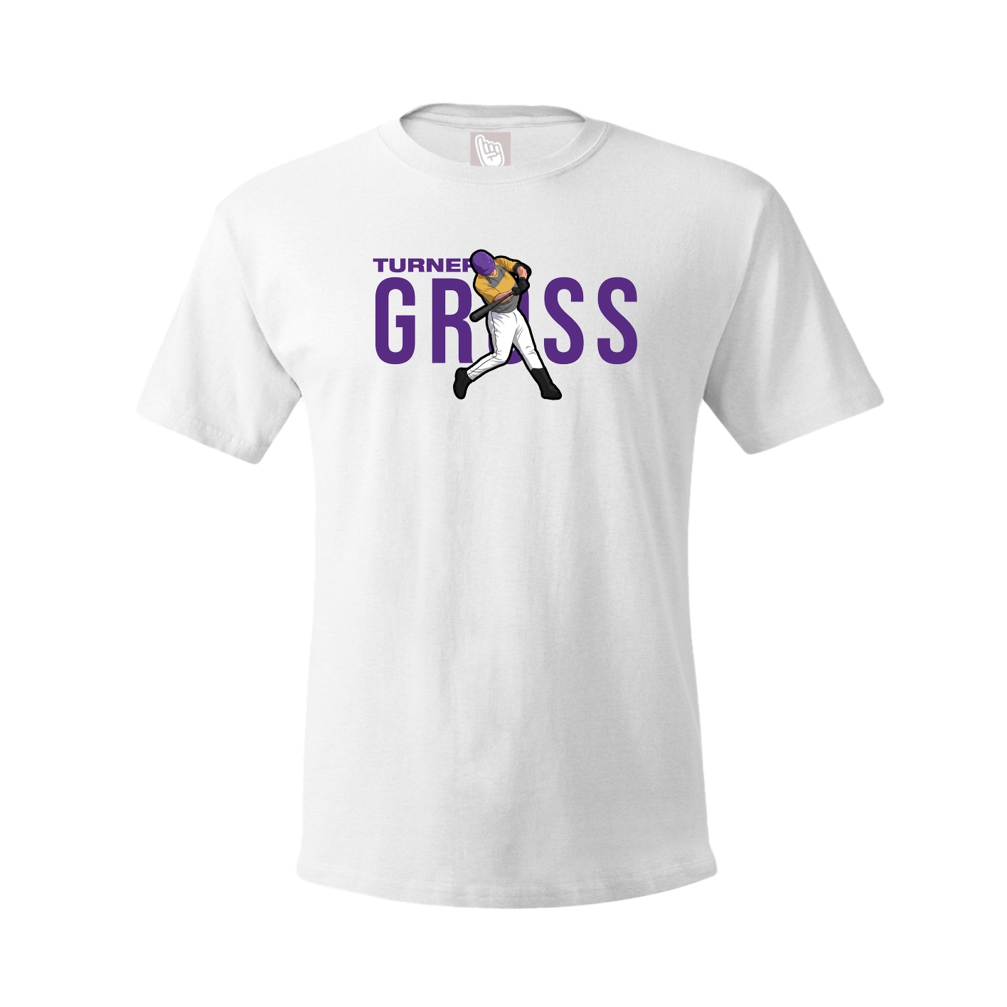 Youth Tee — Player Name in White